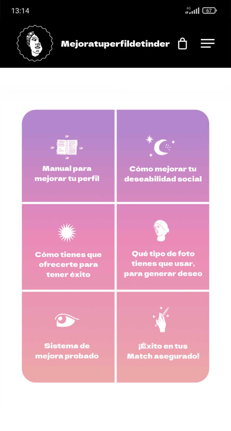 mejora tu perfil